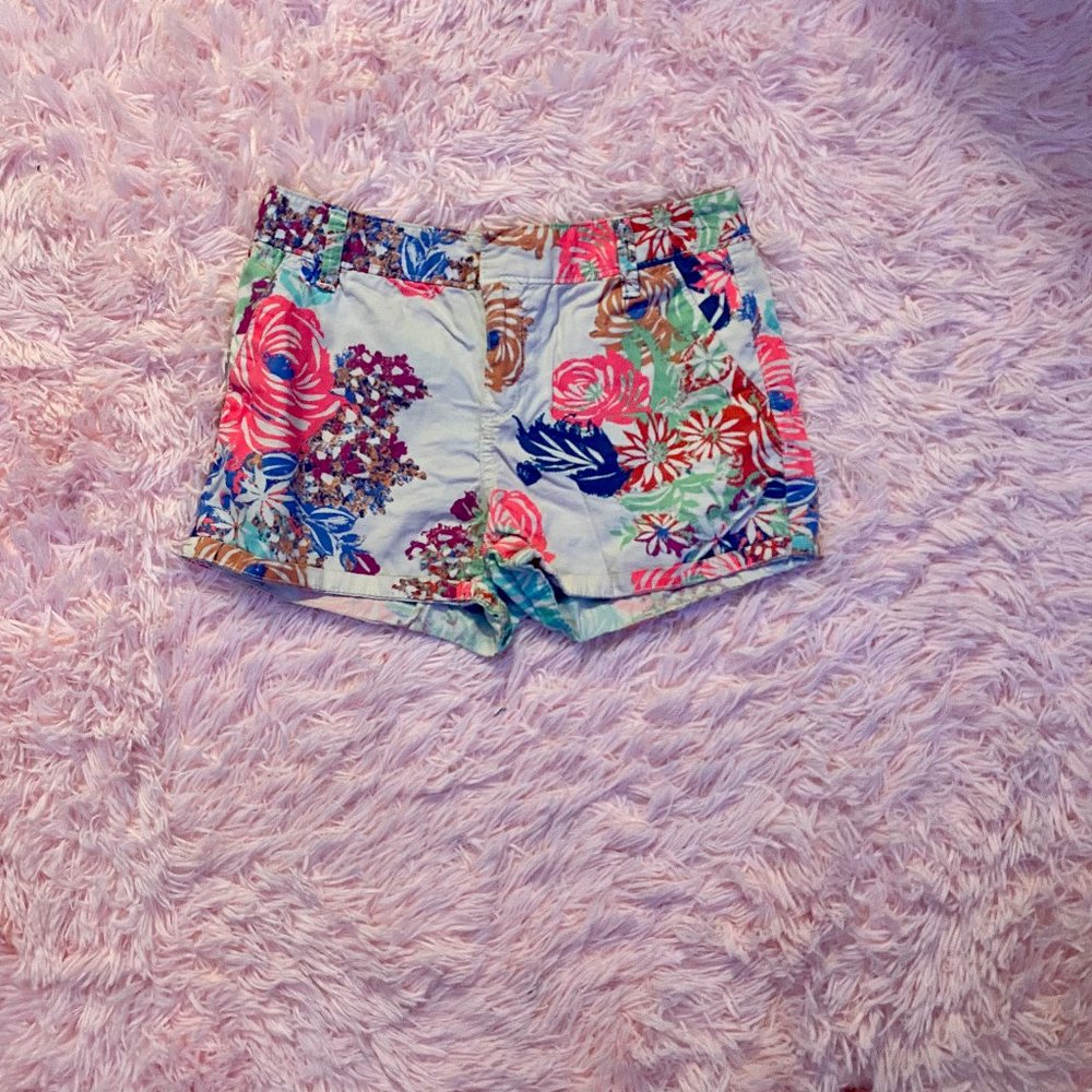 Old Navy Girls' Floral Patterned Shorts